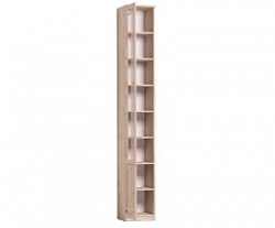 Шкаф книжный Sherlock 311 левый, дуб сонома