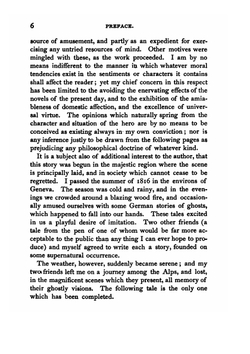 Frankenstein, Or, The Modern Prometheus | Mary Wollstonecraft Shelley