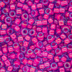 Японский бисер TOHO Round 8/0 (№980), окрашенный изнутри глянцевый