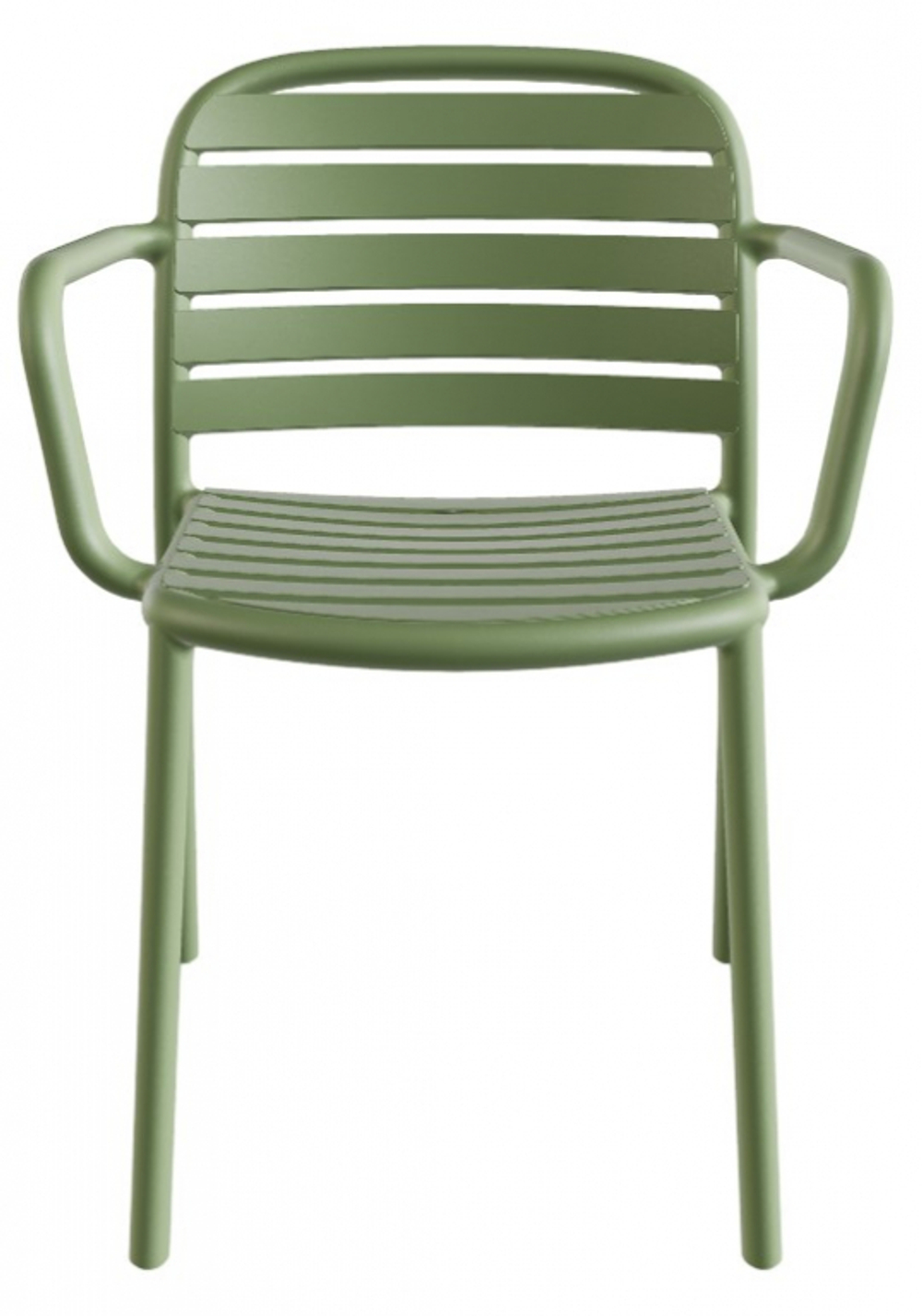 Кресло пластиковое Papatya Tarabya-K, светло-зеленый