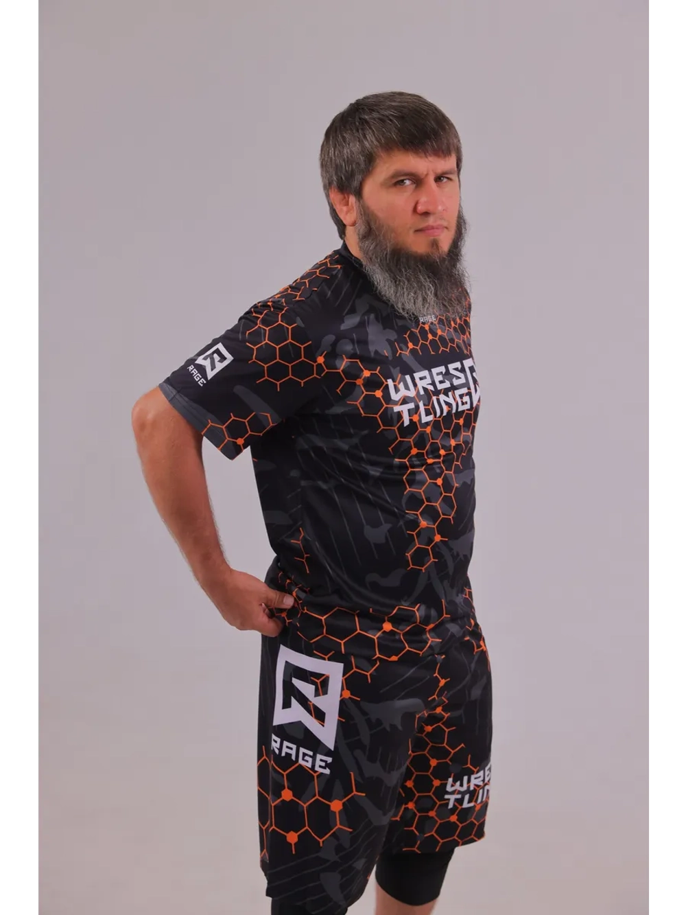 Костюм компрессионный шорты и футболка для тренировок