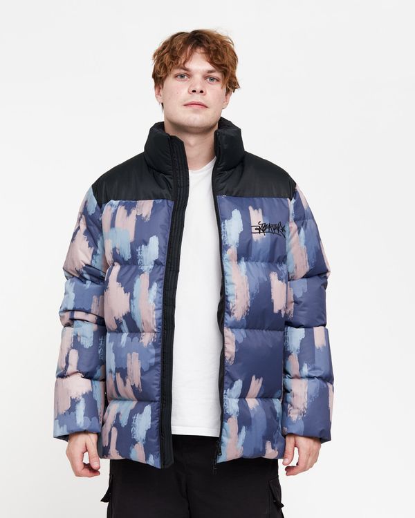 Пуховик AW24 Downjacket Print navy - фото 2