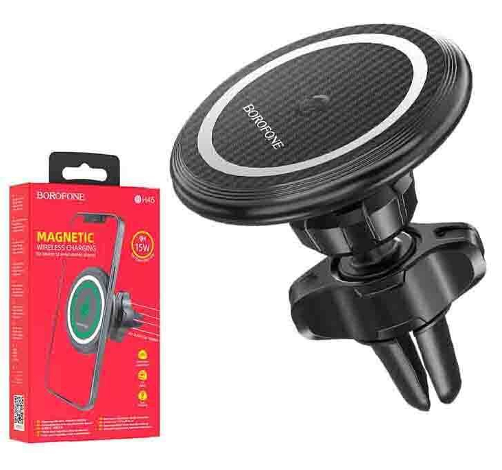 Автомобильный держатель для телефона BOROFONE BH45 Magnetic,Wireless