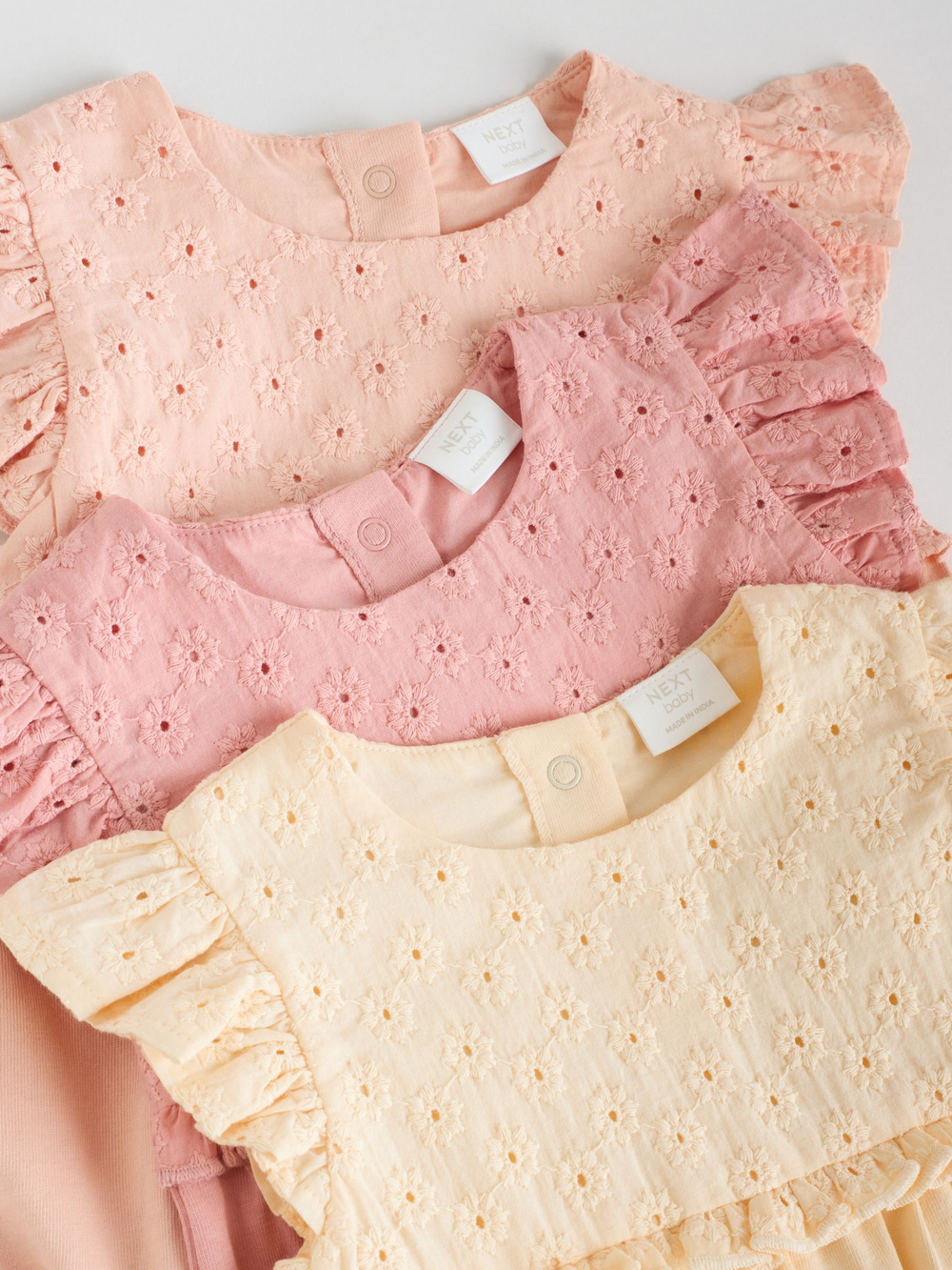 Песочник для малышей Next H53-742, 3 шт., Розовый, Светло-желтый