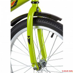 Велосипед NOVATRACK 20" TWIST зелёный