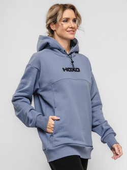 Худи "НОХО" унисекс, цвет "Полярный василёк"