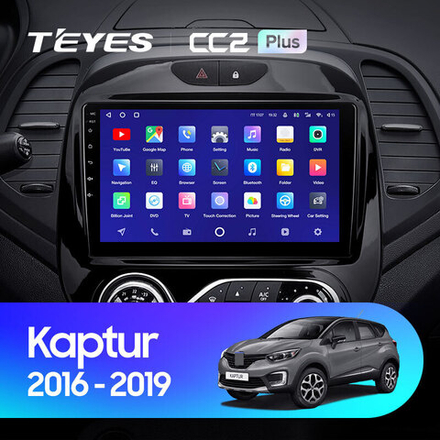 Teyes CC2 Plus 9" для Renault Kaptur 2016-2019