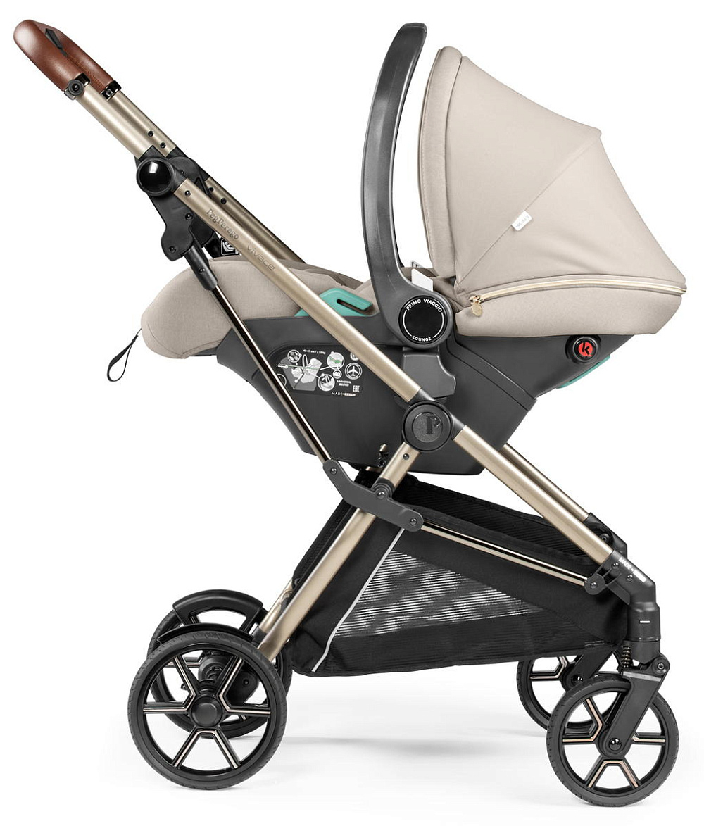Коляска 3 в 1 Peg Perego Vivace New Culla Flex Lounge Astral