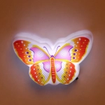Ночник-светильник «Бабочка»9*5,5см 4LED 2W 220V, микс цветов