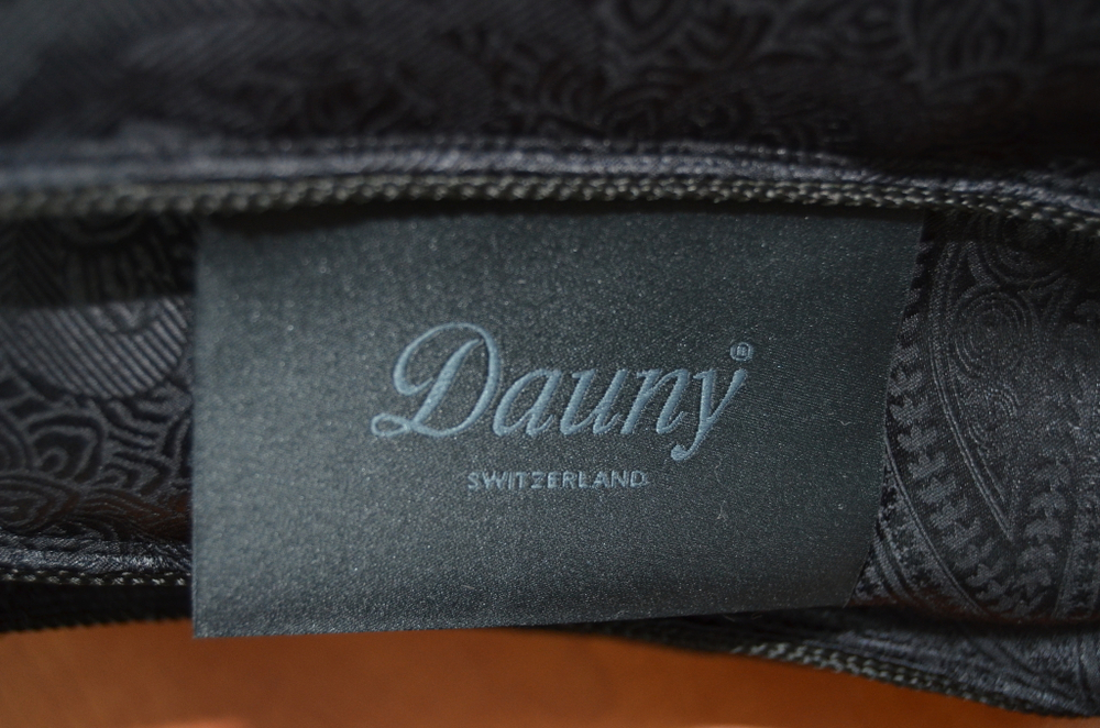 Элитное одеяло пуховое Eider Caro Black Silk от Dauny Швейцария