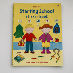 Starting School Sticker Book