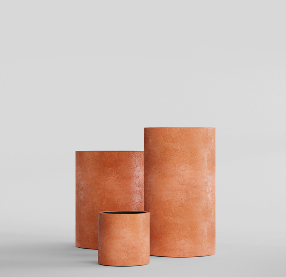 Кашпо, коллекция Color, форма CYLINDER