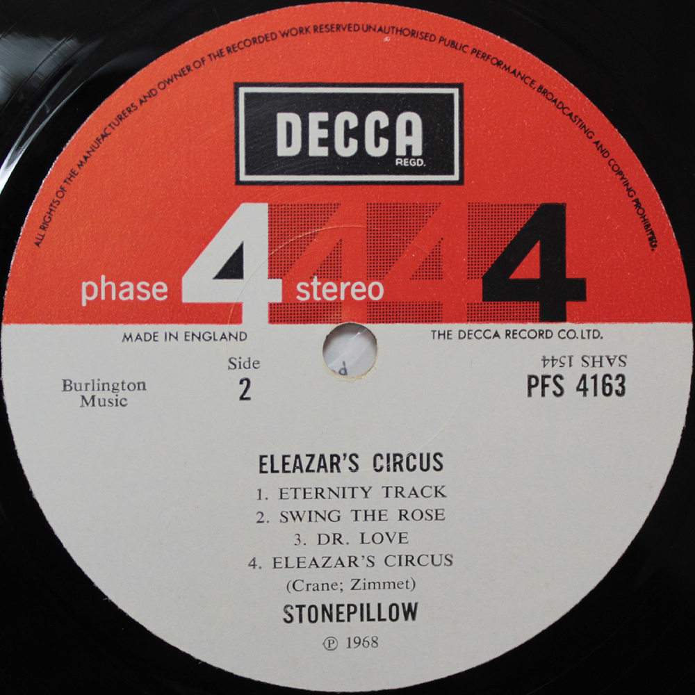 Stonepillow / Eleazar's Circus (LP)