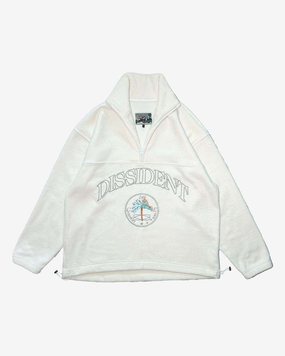 Толстовка Dissident флисовая DZ AW25 молочная