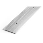 ЛУКА Порог стыкоперекрывающий серебро (1,8м) 60мм