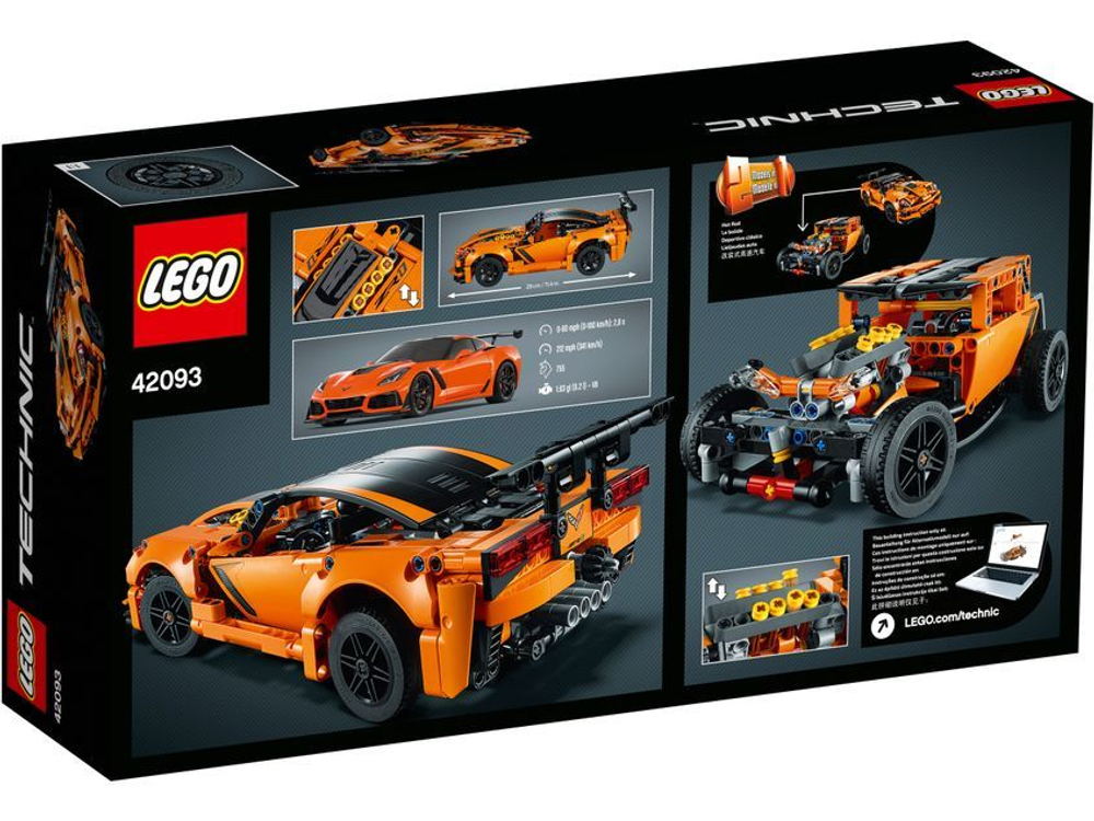 LEGO Technic: Chevrolet Corvette ZR1 42093 — Chevrolet Corvette ZR1 — Лего Техник