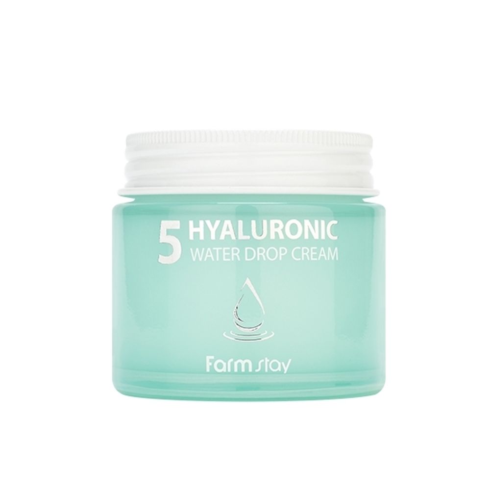 Крем для лица с 5 видами гиалуроновой кислоты FARMSTAY 5 Hyaluronic Water Drop Cream 80 мл