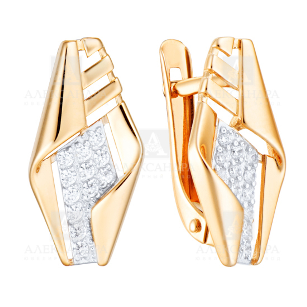 Серьги из золота 585 пробы