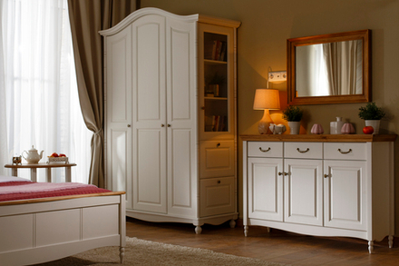 арт. 8252 Шкаф Айно 3-ств. №3 Ш1400хГ615хВ2125