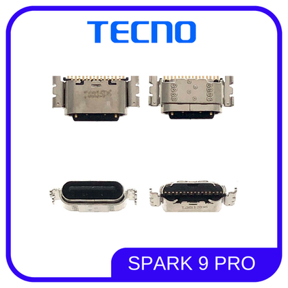 Tecno Spark 9 Pro (KH7n) / Системный разъем (зарядки)
(Type-C) (ORIG)