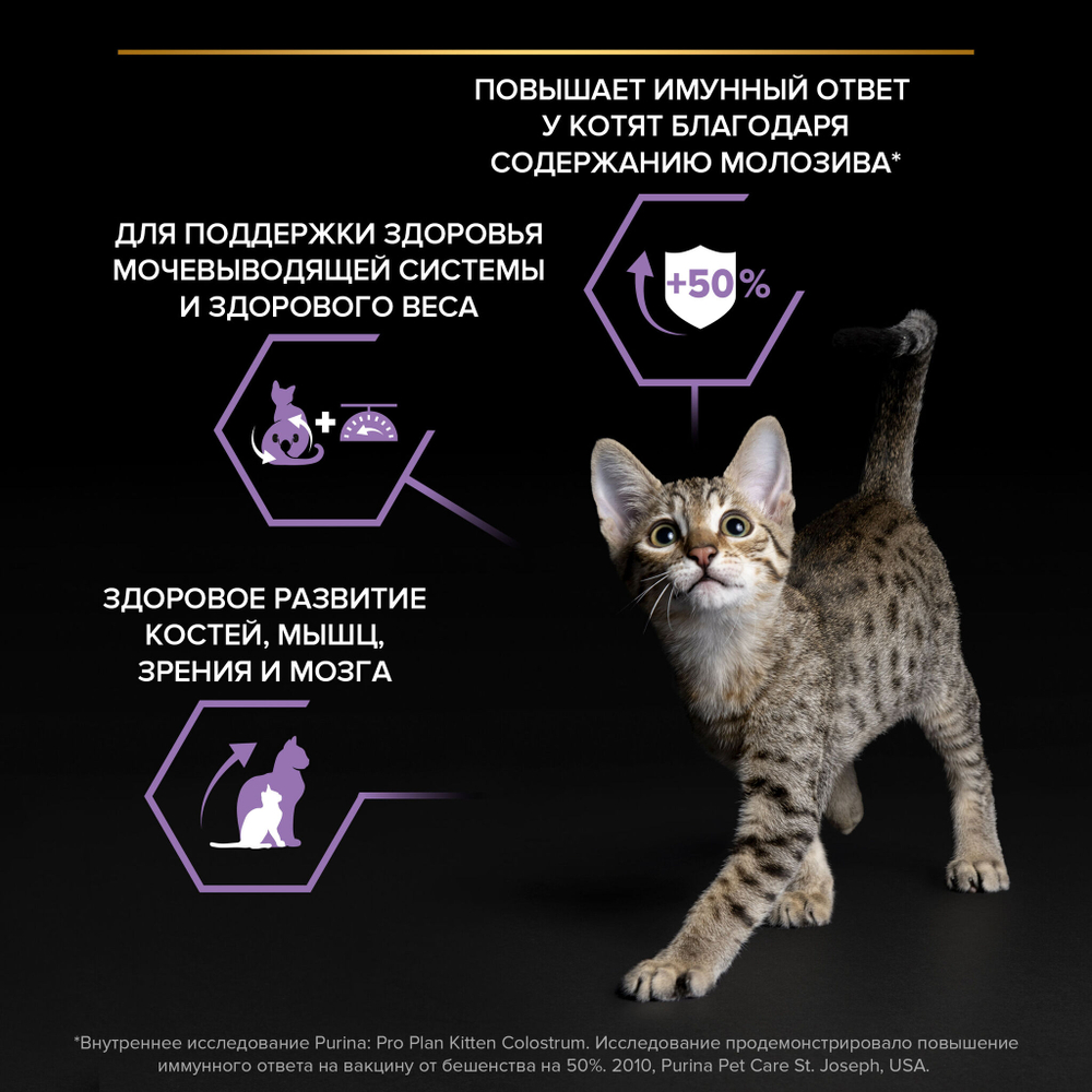 Pro plan корм сухой для котят стерилизованных с лососем