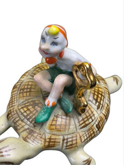 Фарфоровая статуэтка "Буратино и Тортилла" КЭКХЗ