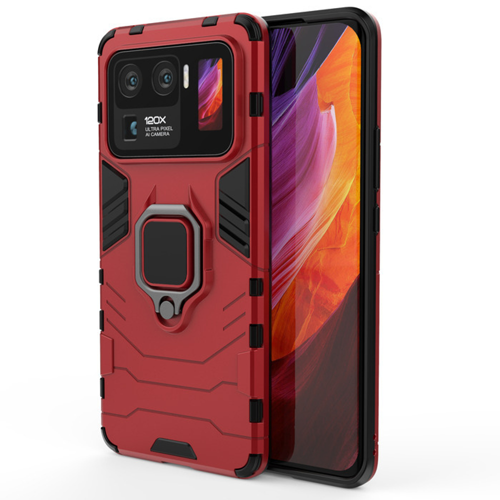 Противоударный чехол с кольцом Panther Case для Xiaomi 11 Ultra