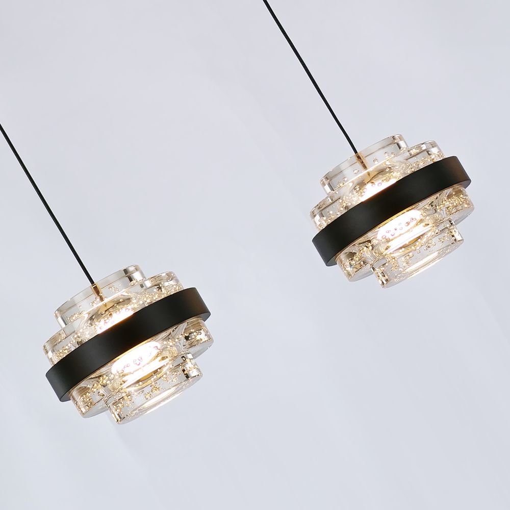 Подвесной светильник MD22030002-5B black/clear