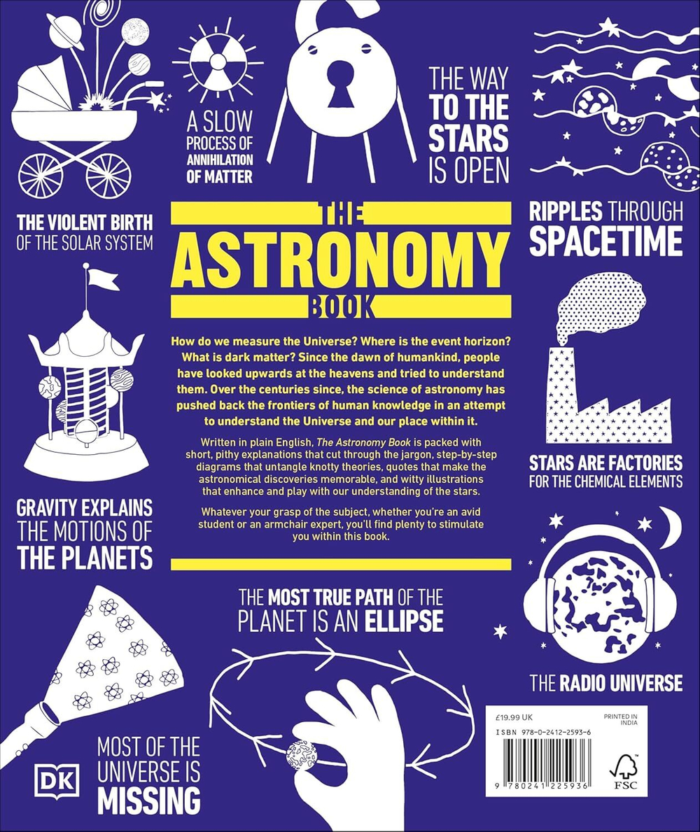 The Astronomy Book Hardcover