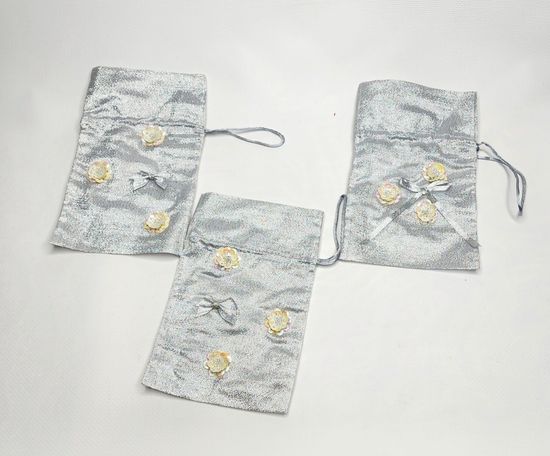 Мешок для подарков бирюза 20 шт