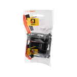 USB 3.0 розетка одинарная в стену, тип А-А, "Avanti", "Черный квадрат"