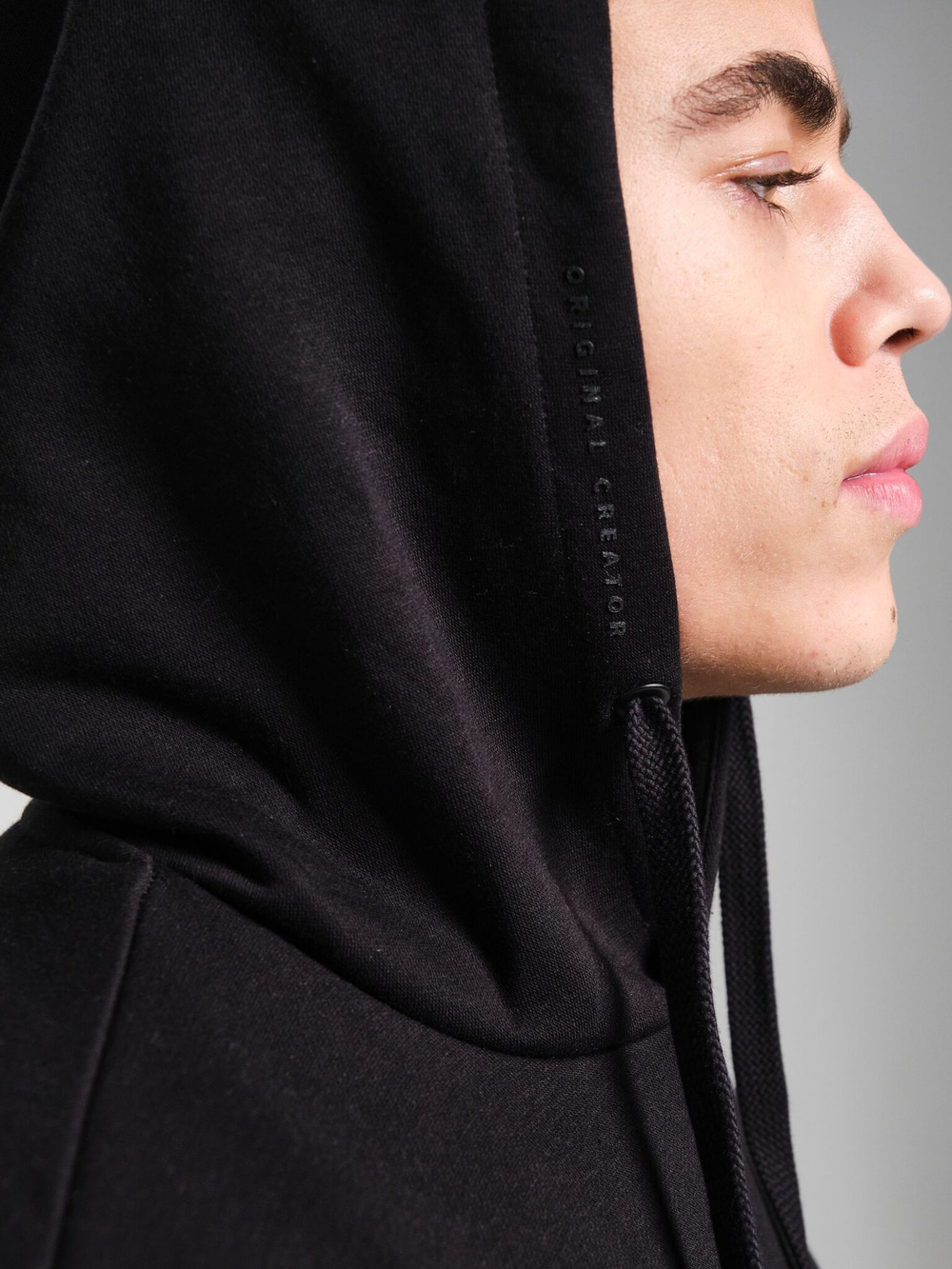 Худи мужское ORIGINAL CREATOR OVERHEAD HOODIE, Черный