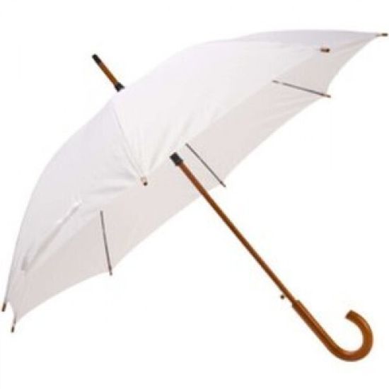 Зонт-трость с деревянной ручкой