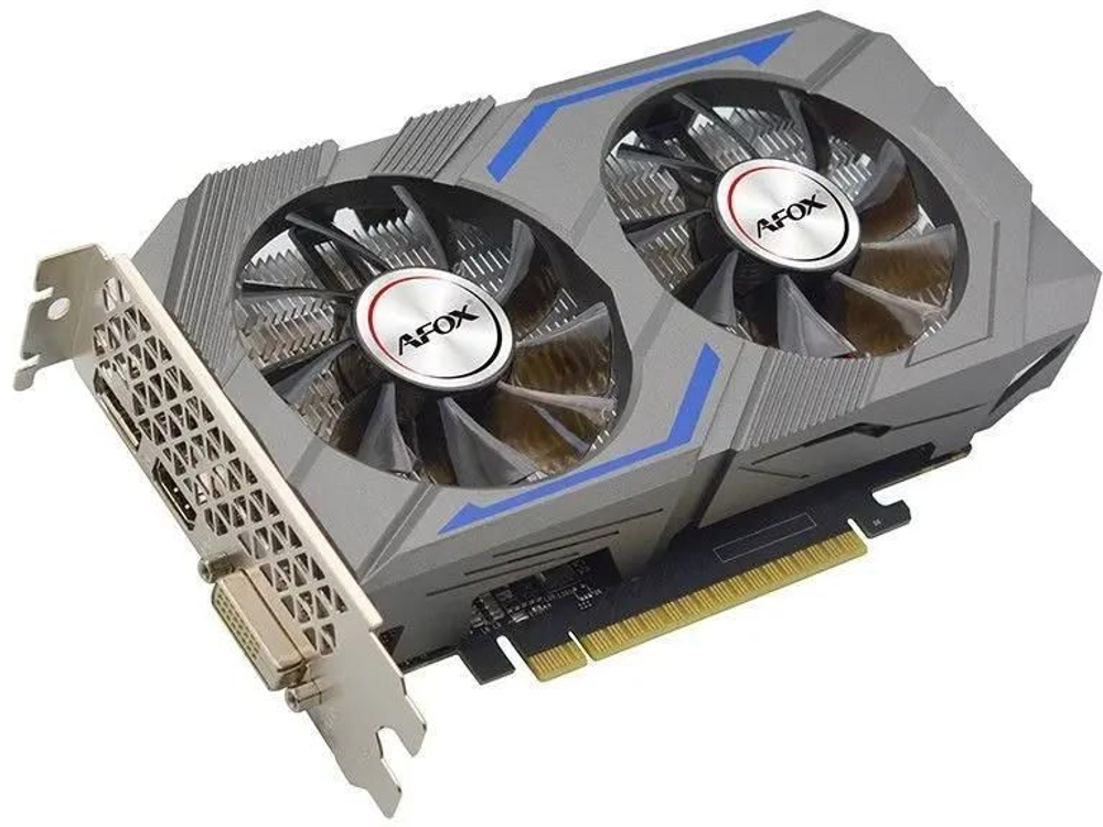 Видеокарта AFOX NVIDIA  GeForce GTX 1650 AF1650-4096D6H3-V8 4ГБ GDDR6, white box