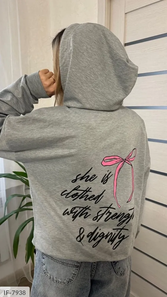 Худи IF-7937 Фабрика Моды