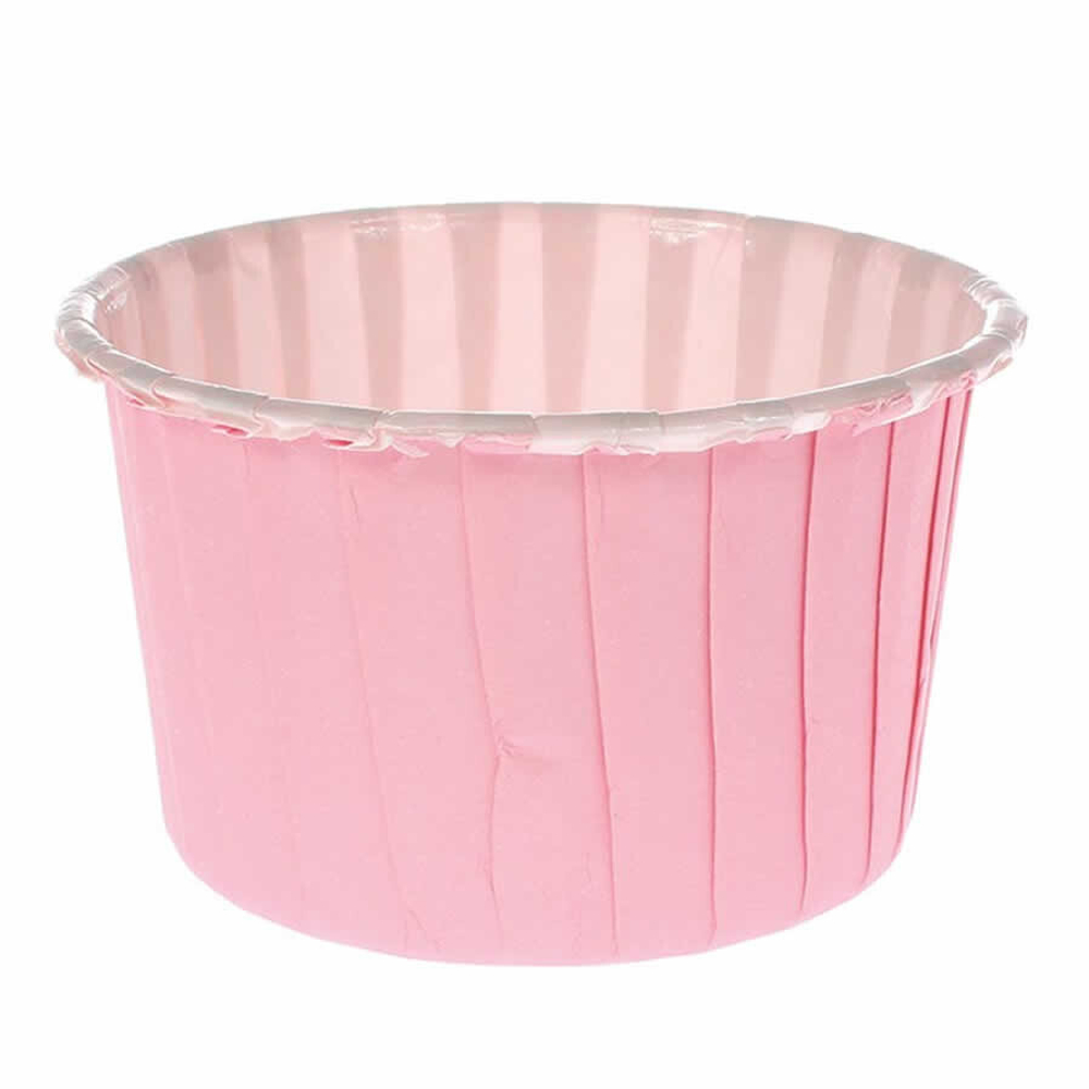 Капсулы для капкейков «Нежно-розовый», 5х4 см, 100 штук