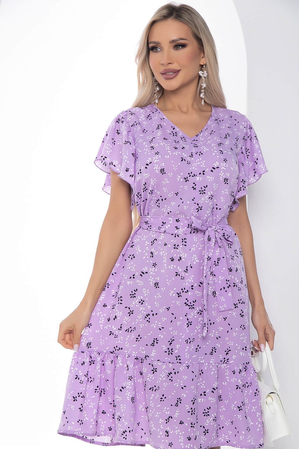 Платье Энжел сиреневое П10133 LT Collection (Акция)