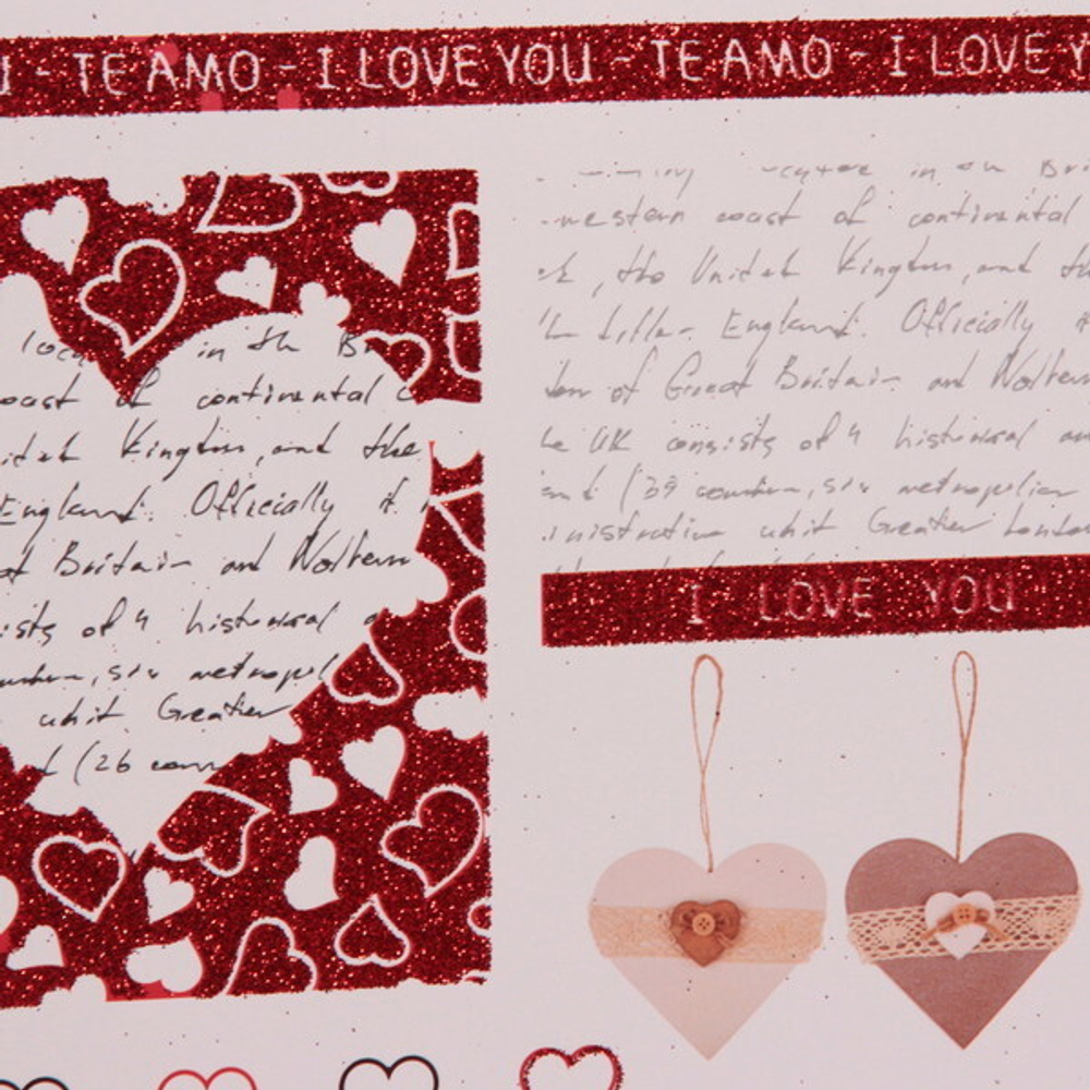 Пакет подарочный «Любовь» 32*26*12 см