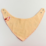 6712066 Фартук нагрудный «Бандана» на кнопках , 1 шт. (100% Хлопок), красный