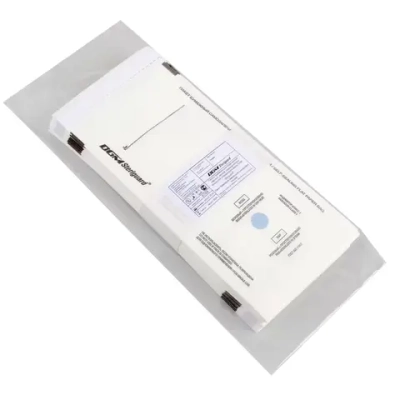 Пакет для стерилизации из влагопрочной бумаги самозапечатывающийся DGM 400х500 мм белый 100 шт