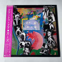 Винтажная виниловая пластинка LP The Cars Door To Door (Japan 1987) (Obi) Everything You Say