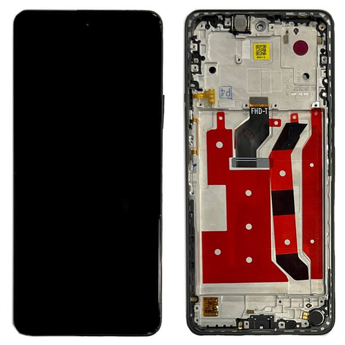 Дисплей для Huawei Nova 11i (MAO-LX9N) с тачскрином и рамкой Черный - OR Ref.