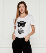 Футболка CAT MASK GUESS - белый(W4BI37 K9RM1)