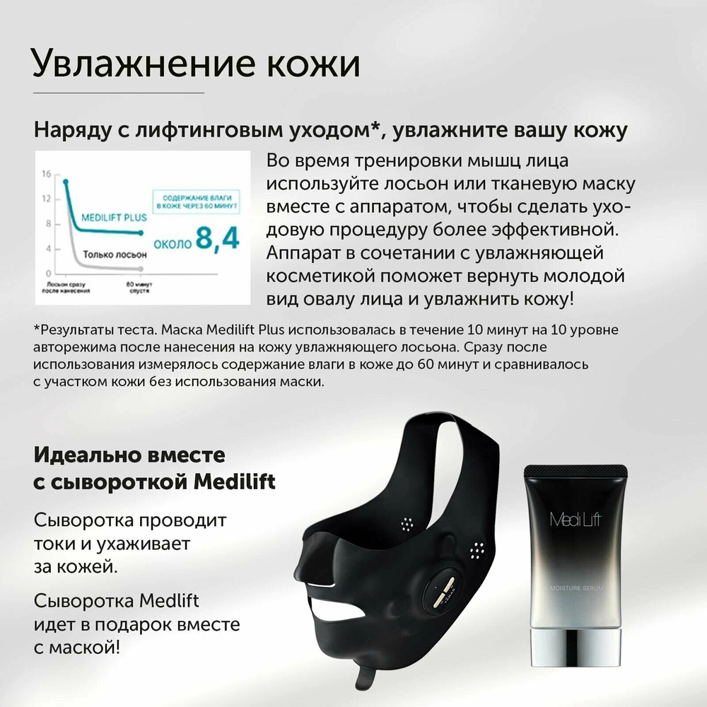 Medilift маска EMS для лица YA-MAN Medi lift Plus от морщин. Электрический массажер для лица лифтинг аппарат для подтяжки овала.