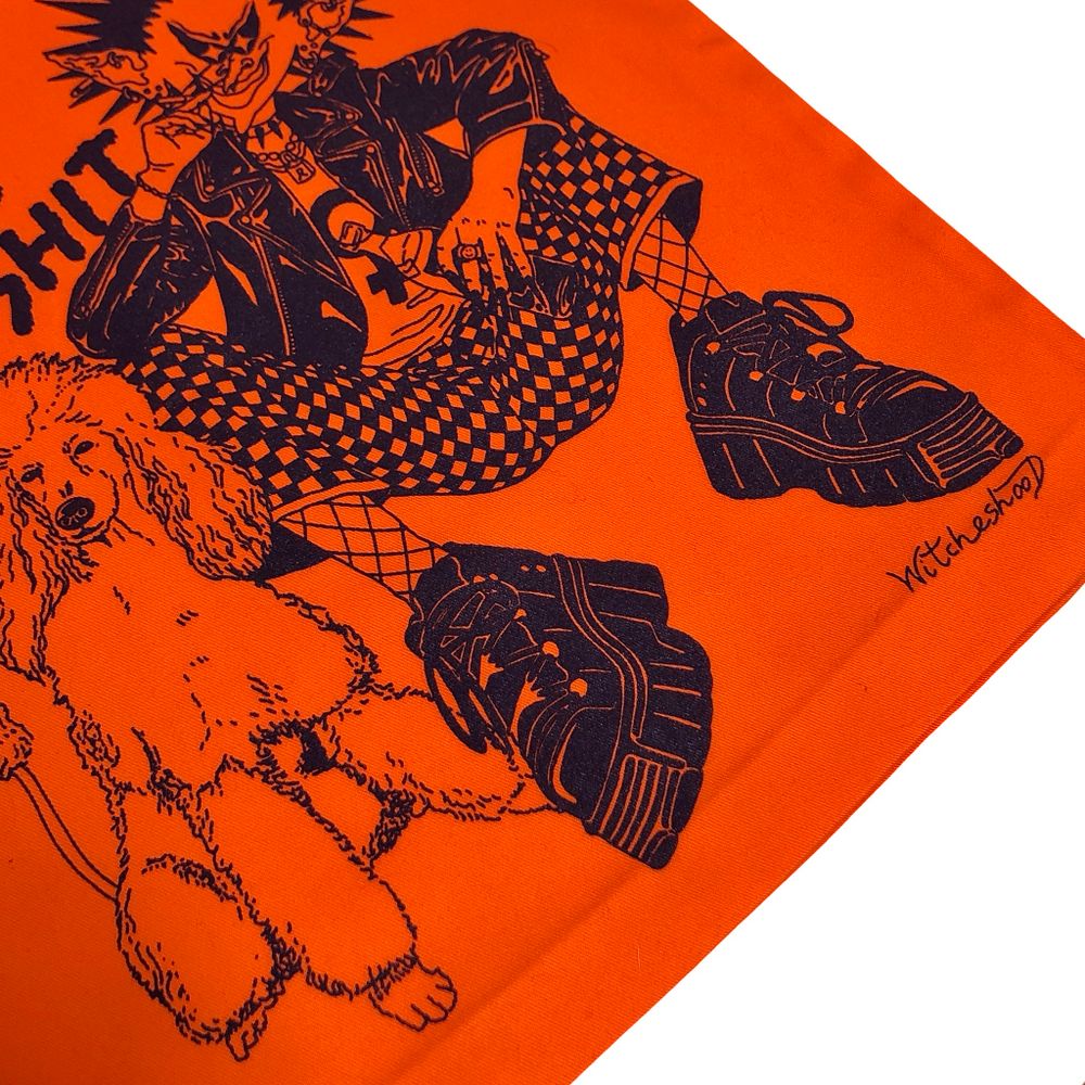 Шоппер Comradonna Art MLIS WitcheshooD оранжевый