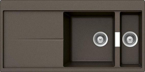 Мойка SCHOCK Horizont 60D Cristadur бронза