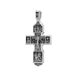 Крест нательный мужской. Серебро 925°