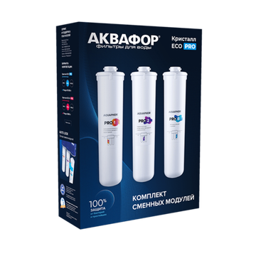 Комплект сменных модулей для Аквафор ECO Pro