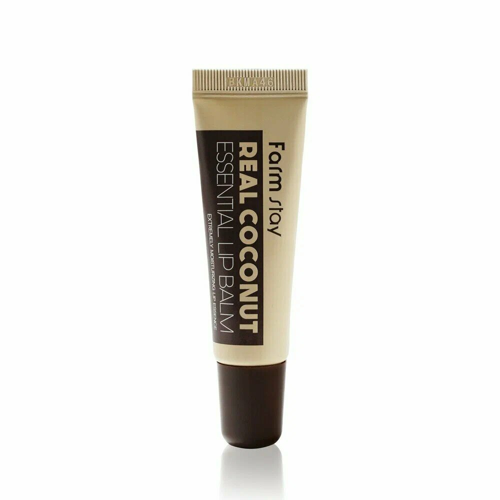 Farmstay Бальзам для губ с экстрактом кокоса Real Coconut Essential Lip Balm, прозрачный