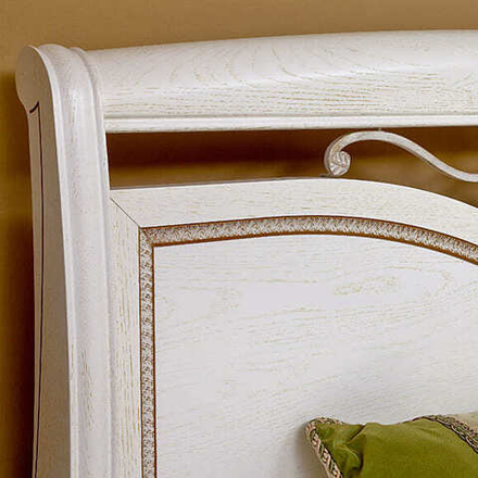 ЛУИДЖИ Кровать с кованым элементом (2000*1800)